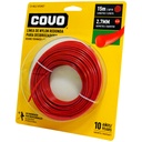 NYLON REDONDO PARA DESMALEZADORA 15MT X 2.7MM COVO