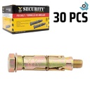 TORNILLO 3/8" X 70MM CON RAMPLUG METALICO SECURITY