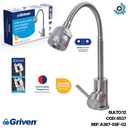 GRIFERIA PARA FREGADERO DOBLE TEMPERATURA CUELLO FLEXIBLE GRIVEN