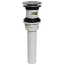 DESAGUE PARA LAVAMANOS 1 1/4" X 8" PUSH METALICO GRIVEN