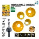 BROCA PARA CERRADURA 5 PIEZAS COVO