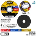 DISCO PARA CORTE 4 1/2" DE METAL COVO
