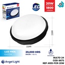 LAMPARA LED SUPERFICIAL 20W ANTIHUMEDAD ANGEL LIGHT