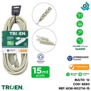 EXTENSION ELECTRICA 49.21FT 3 TOMAS TROEN