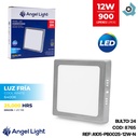 LAMPARA LED SUPERFICIAL CUADRADA 12W 6.7" LUZ BLANCA ANGEL LIGHT