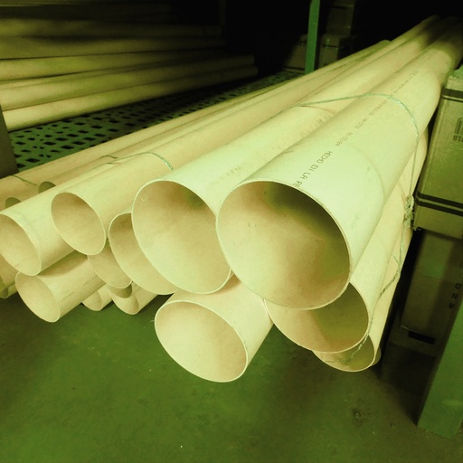 [8858] TUBO PVC SANITARIO ECONOMICO LIVIANO 110MM 3M EXC AMARILLO ECOTUBO