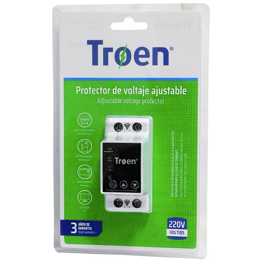 [8868] PROTECTOR DE VOLTAJE 220V AJUSTABLE TROEN