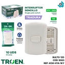 APAGADOR INDIVIDUAL BLANCO PERLA TROEN