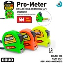 CINTA METRICA 5M X 19MM COVO