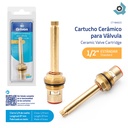CARTUCHO CERAMICO 1/2" PARA LLAVE DE DUCHA GRIVEN