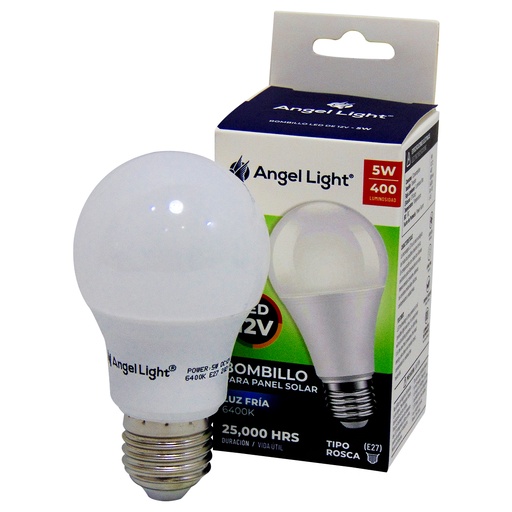 [9162] BOMBILLO LED 5W PARA PANEL SOLAR ANGEL LIGHT SOLO 12 VOLTIOS