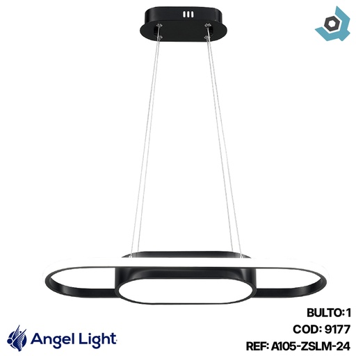 [9177] LAMPARA LED COLGANTE 28W ANGEL LIGHT