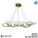 LAMPARA LED COLGANTE 105W 6 OVALOS ANGEL LIGHT