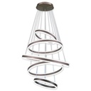 LAMPARA LED COLGANTE 250W 5 ANILLOS ANGEL LIGHT