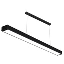 LAMPARA LED COLGANTE 40W NEGRO ANGEL LIGHT