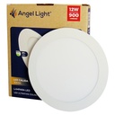 LAMPARA LED PARA EMPOTRAR REDONDA 12W LUZ CALIDA ANGEL LIGHT
