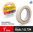 TIRRO CINTA ADHESIVA PARA ENMASCARAR 1" COVO