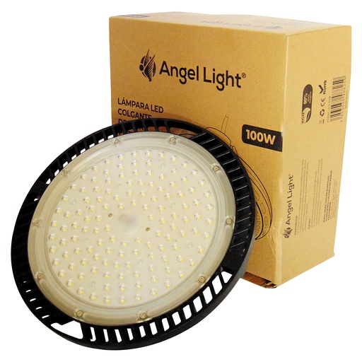 [9318] LAMPARA LED COLGANTE 100W LUZ BLANCA ANGEL LIGHT