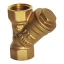 VALVULA CON FILTRO 1/2" DE BRONCE CON FILTRO GRIVEN