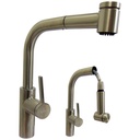 GRIFERIA PARA FREGADERO CUELLO EXTENSIBLE SATIN GRIVEN ELITE