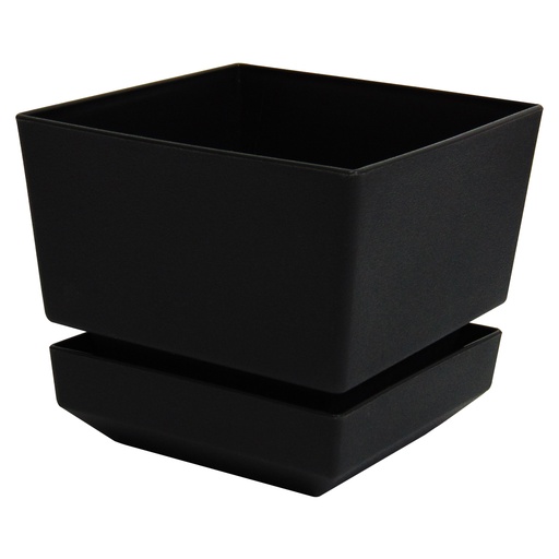 [9460] MATERO Y PLATO PP ART CUAD TEX L12 NEGRO DP