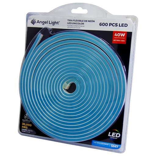 [9652] TIRA DE LUZ LED 5 METROS AZUL ELECTRICO ANGEL LIGHT