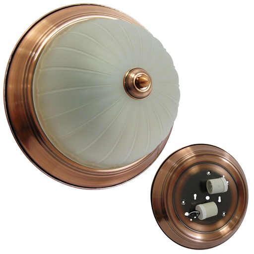 [9668] LAMPARA LED SUPERFICIAL DECORATIVA BRONCE ANGEL LIGHT