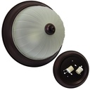 LAMPARA LED SUEPRFICIAL DECORATIVA MARRON OSCURO ANGEL LIGHT