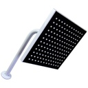 REGADERA PARA BANO 8" CUADRADA BLANCO GRIVEN WHITE