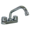 GRIFERIA PARA LAVAMANOS 4" CUELLO LARGO GRIVEN