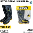 BOTAS DE PVC T40 SIN HIERRO COVO
