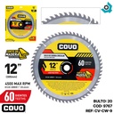 DISCO DE SIERRA 12" PARA MADERA COVO