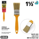 BROCHA 1.5" CERDAS BLANCAS COVO