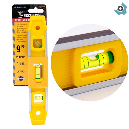 [9874] NIVEL 9" TIPO TORPEDO SECURITY