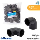 CODO 90GR PVC 1/2" CXC GRIS GRIVEN