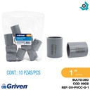 UNION PVC 1" SENCILLA GRIS GRIVEN