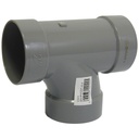 TEE PVC 2" SENCILLA GRIS GRIVEN