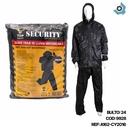 IMPERMEABLE CON CINTA REFLECTIVA TALLA M SECURITY