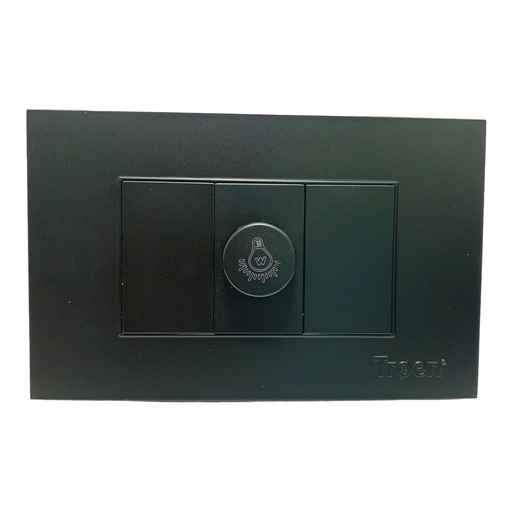 [11090] ATENUADOR DE LUZ GIRATORIO NEGRO TROEN