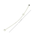 MANGUERA PLASTICA FLEXIBLE 1/2" X 1/2" 60 CMS METALES ALEADOS