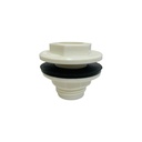 TUERCA PARA TANQUE 3/4" BLANCO METALES ALEADOS VENEZUELA