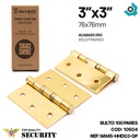BISAGRA 3" X 3" SECURITY