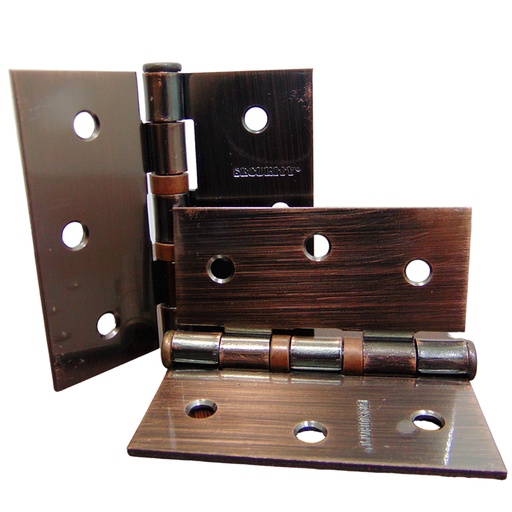 [10505] BISAGRA 3" X 3" BRONCE ANTIGUO SECURITY