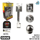 MANILLON DE ENTRADA PRINCIPAL NIQUEL SATINADO COVO