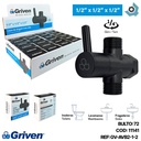 LLAVE DE ARRESTO 1/2" NEGRA GRIVEN BLACK