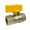 VALVULA 1/2" BOLA HEMBRA DE BRONCE PARA GAS GRIVEN