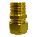 RACOR 1/2" M X S 16MM DE BRONCE PARA GAS GRIVEN