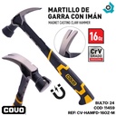 MARTILLO DE GARRA 16OZ CON IMAN COVO