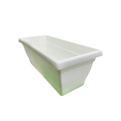 [11494] MATERO PP RECT CLASICO D-52 BLANCO DP