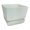 MATERO Y PLATO PP ART CUAD TEXT L12 BLANCO DP